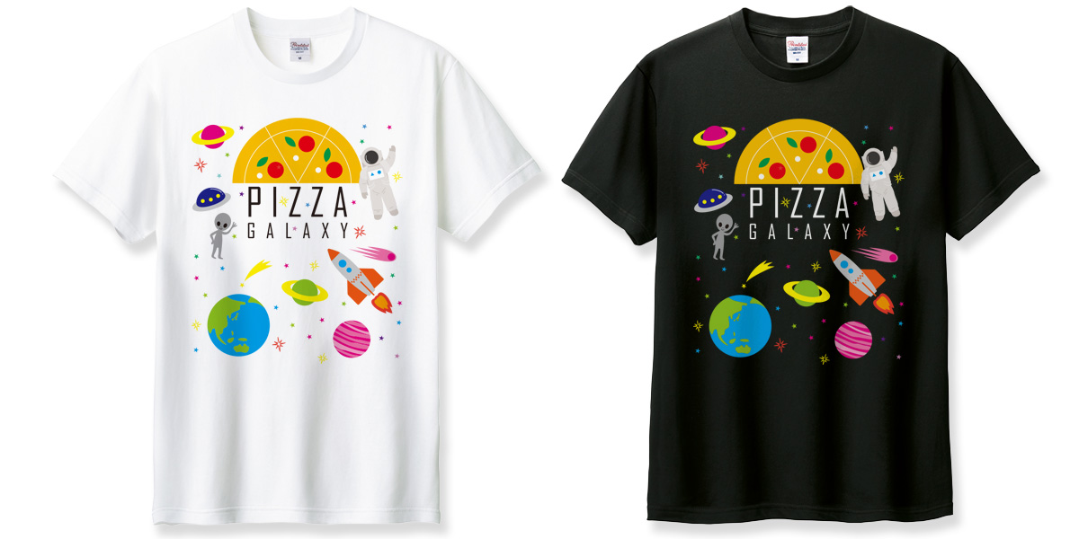 Printstar ヘビーウェイトTシャツのプリントイメージ画像